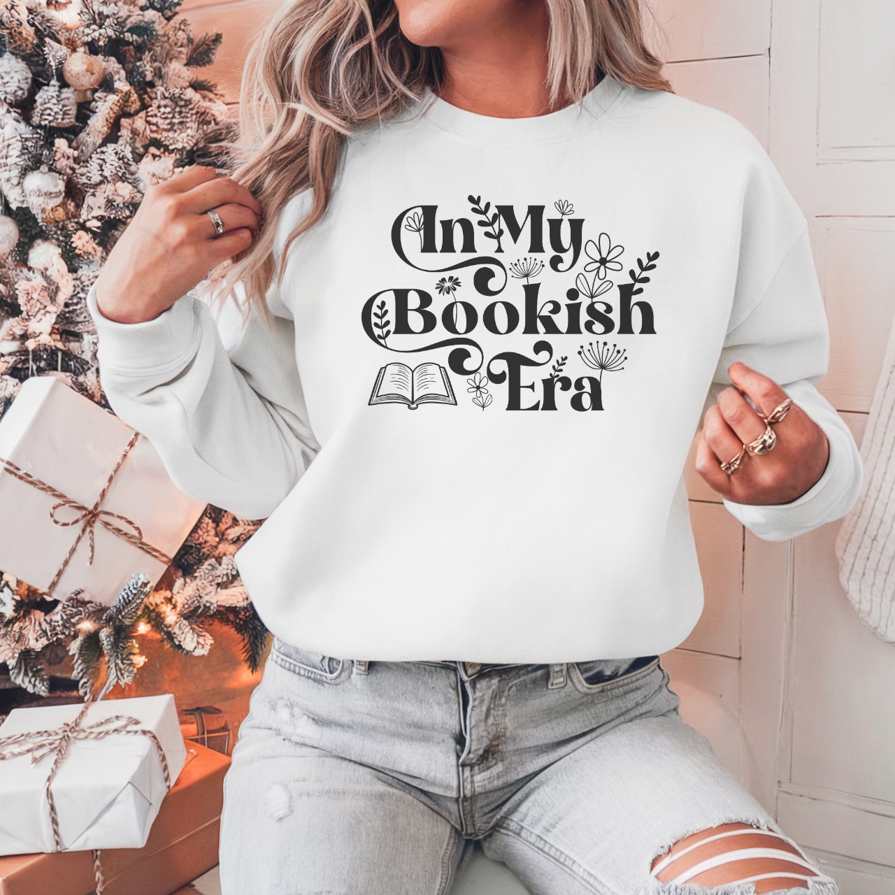 In My Bookish Era Crew Neck