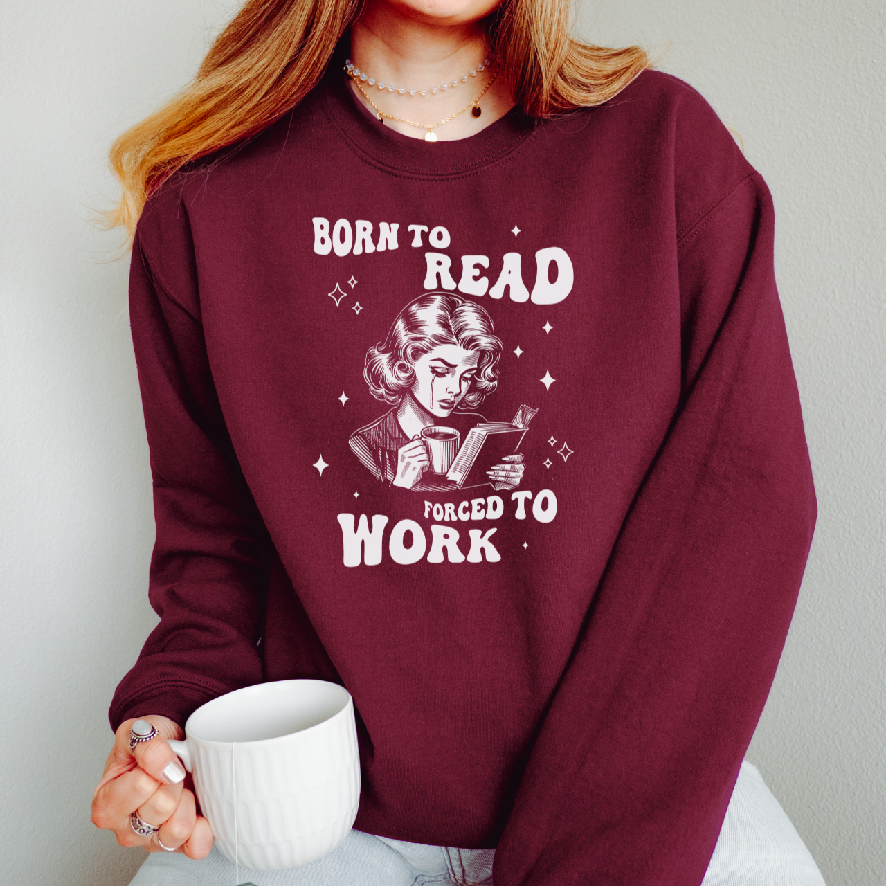 Born to Read Bookish Sweatshirt