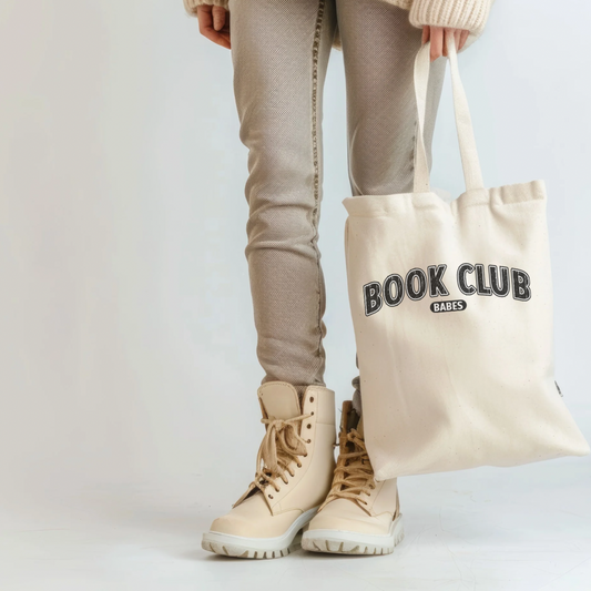 Book Club Babes Canvas Tote