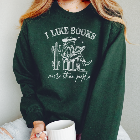 Books Over People Sweatshirt