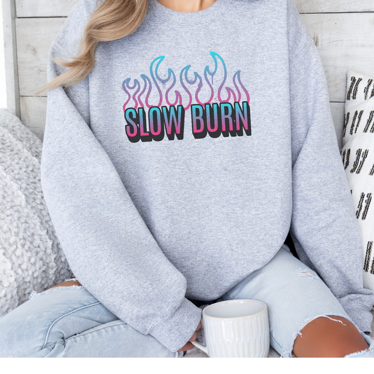 Slow Burn Graffiti Sweatshirt