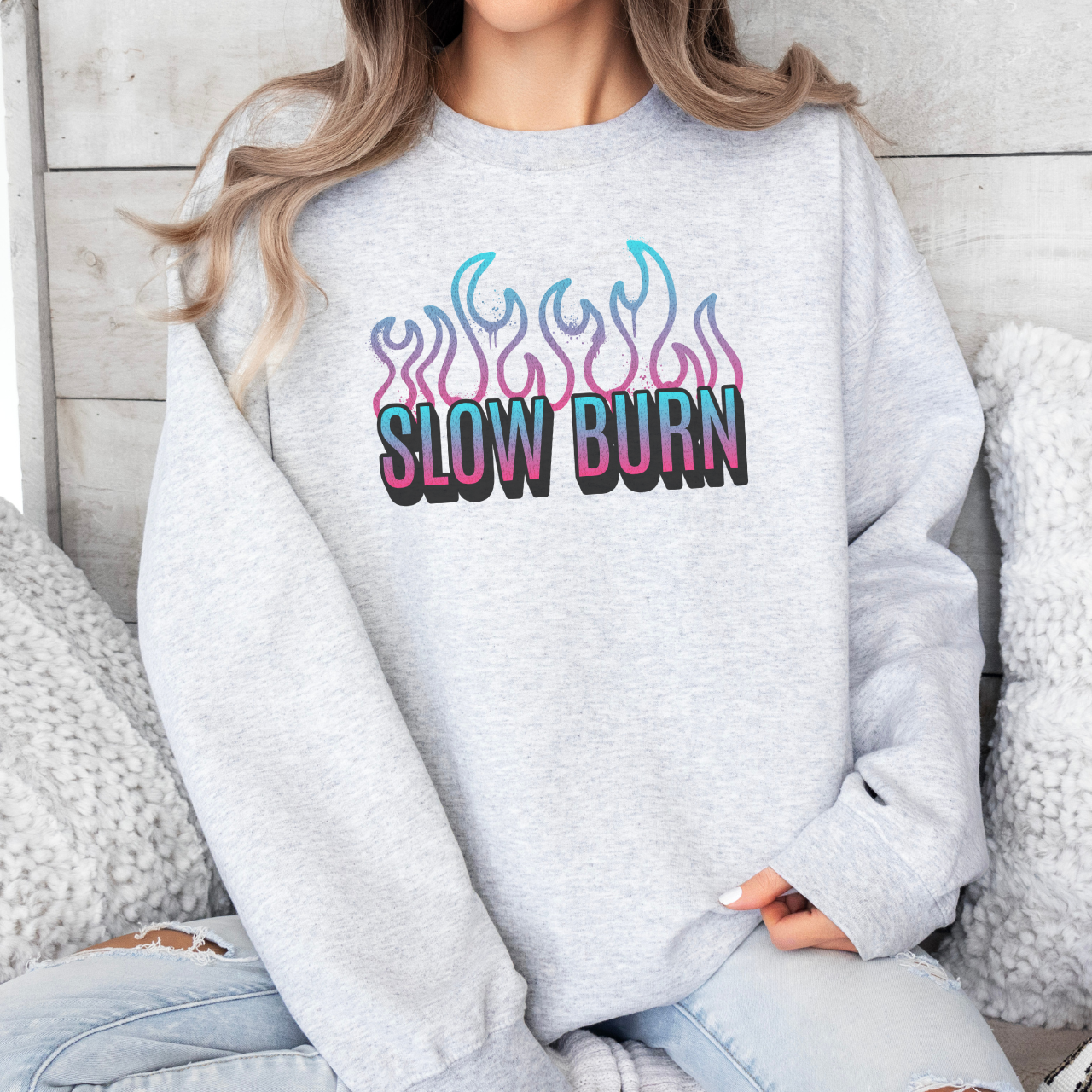 Slow Burn Graffiti Sweatshirt