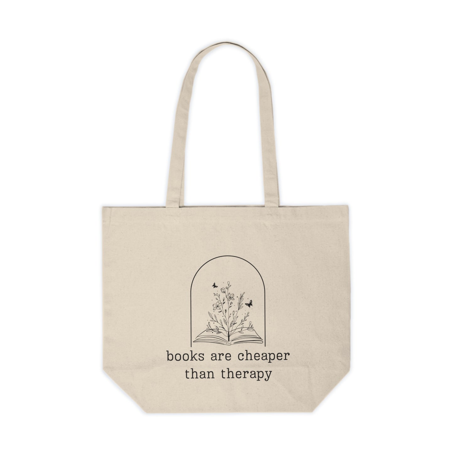 Cheaper than Therapy Canvas Tote